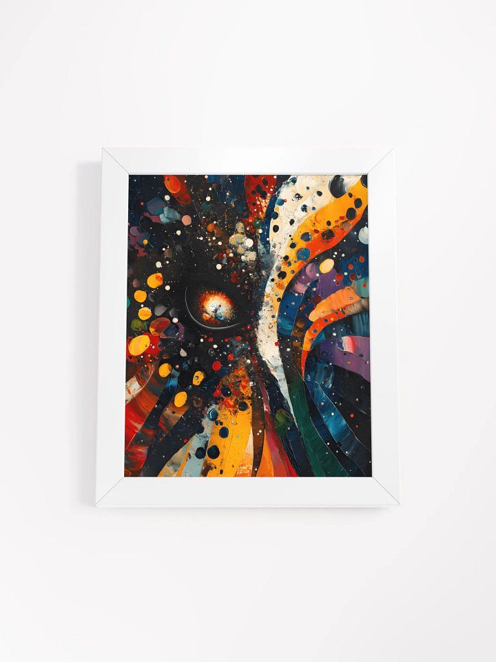 Framed wall art, title 
