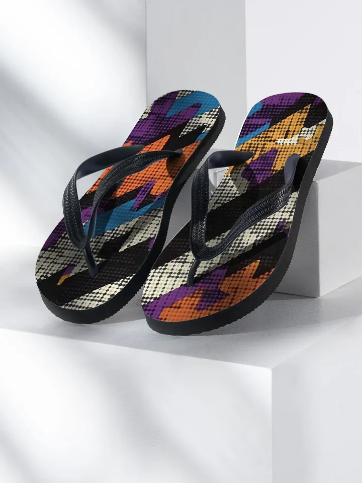 Geometric Pop Art | Unisex Flip-Flops product image (1)
