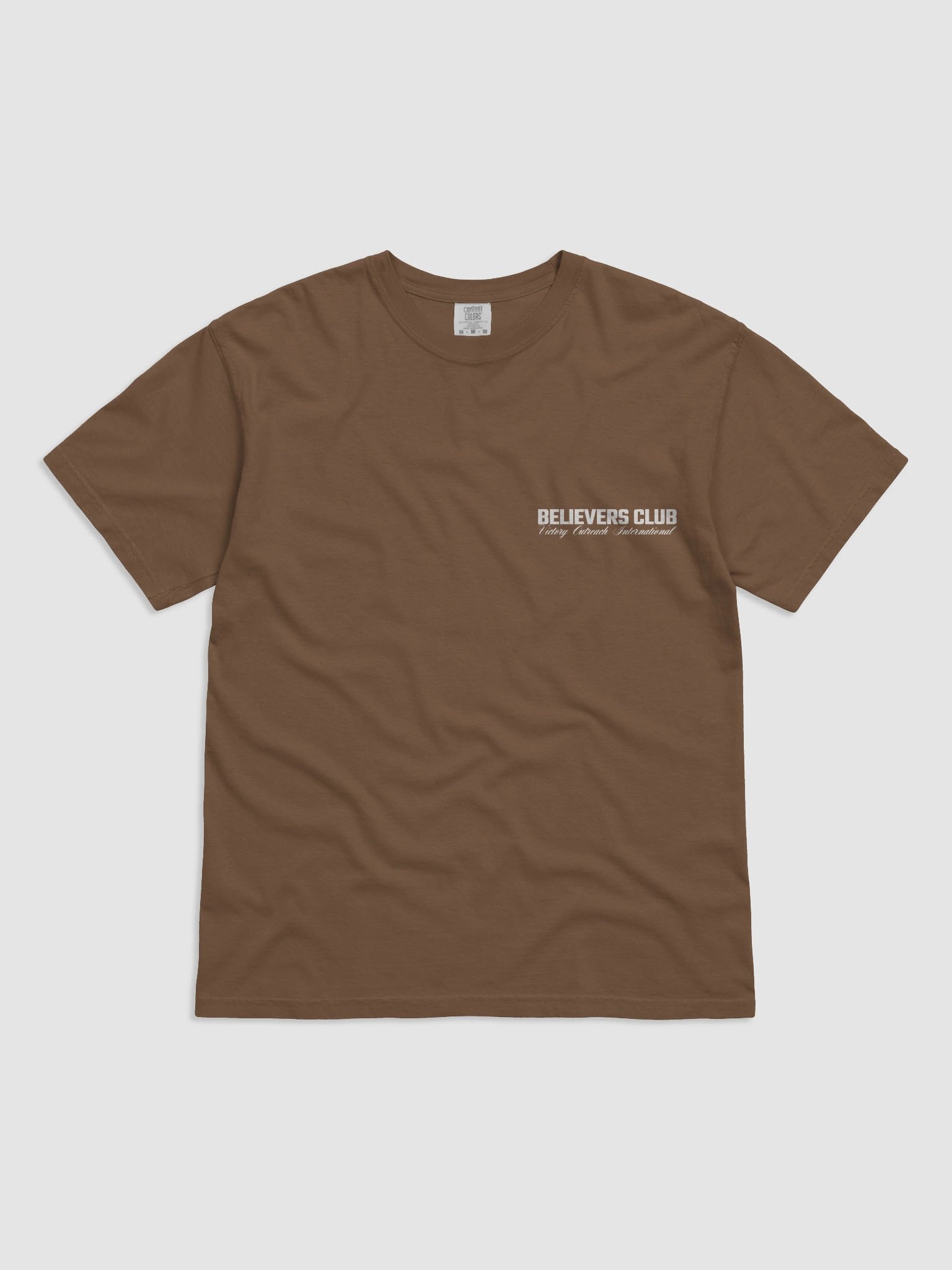 Believers Club Espresso T-shirt product image (1)