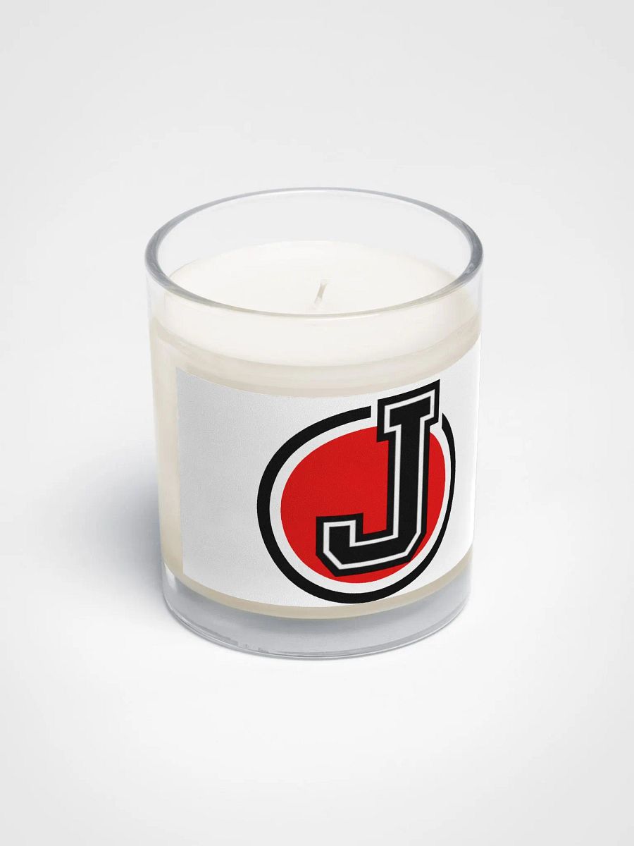 j-logo soy wax candle in glass product image (3)