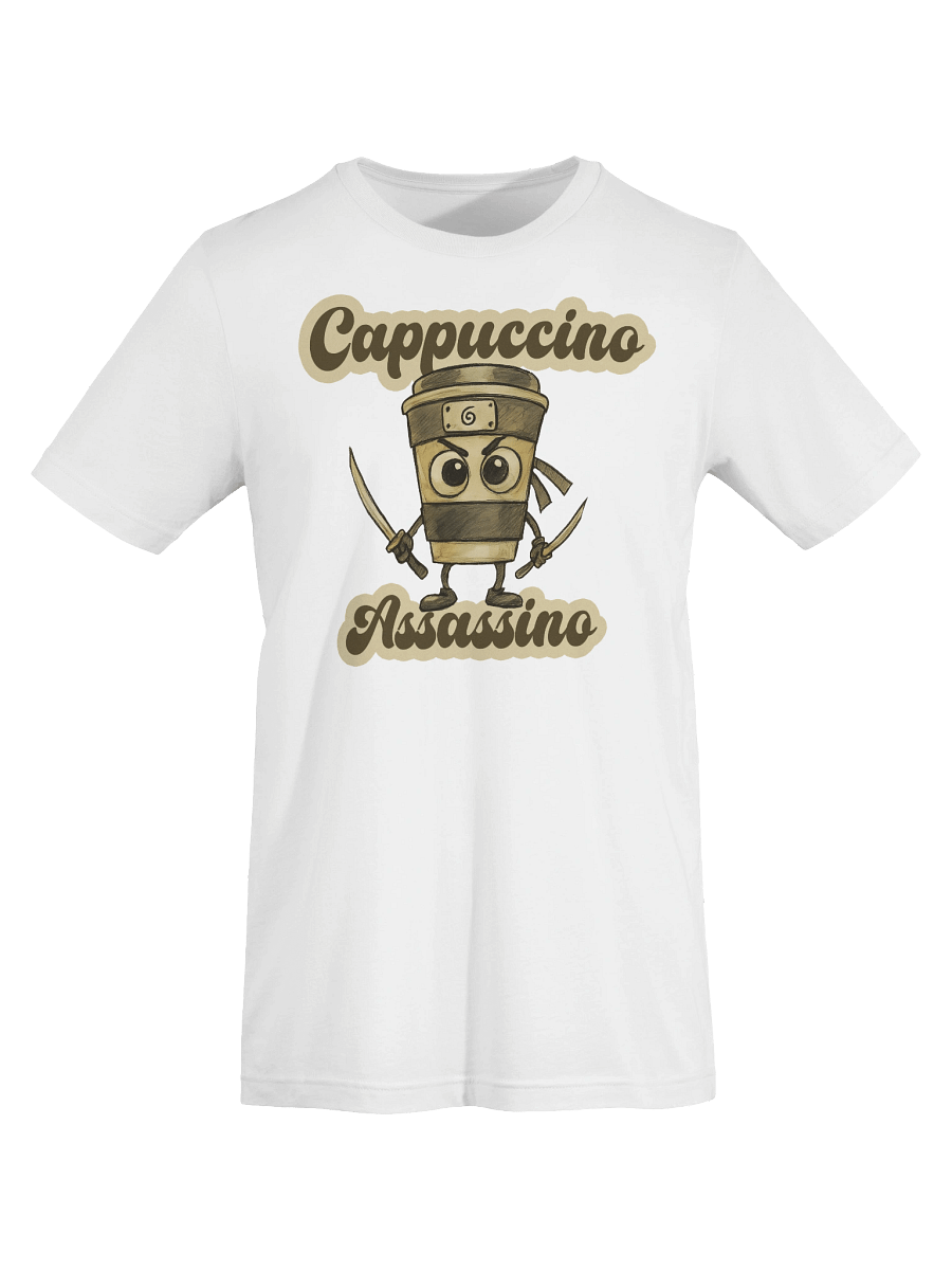 Cappuccino Assassino – The Deadliest Cup of Cute Tshirt product image (57)