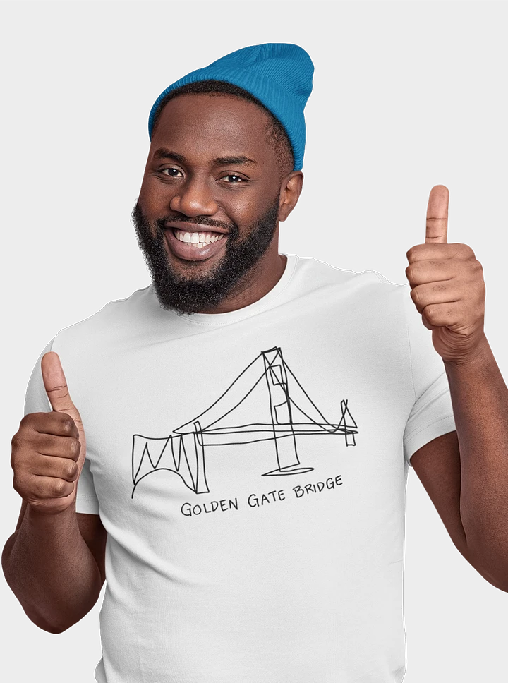 Golden Gate Bridge San Francisco Bay California Travel Souvenir T-Shirt product image (1)