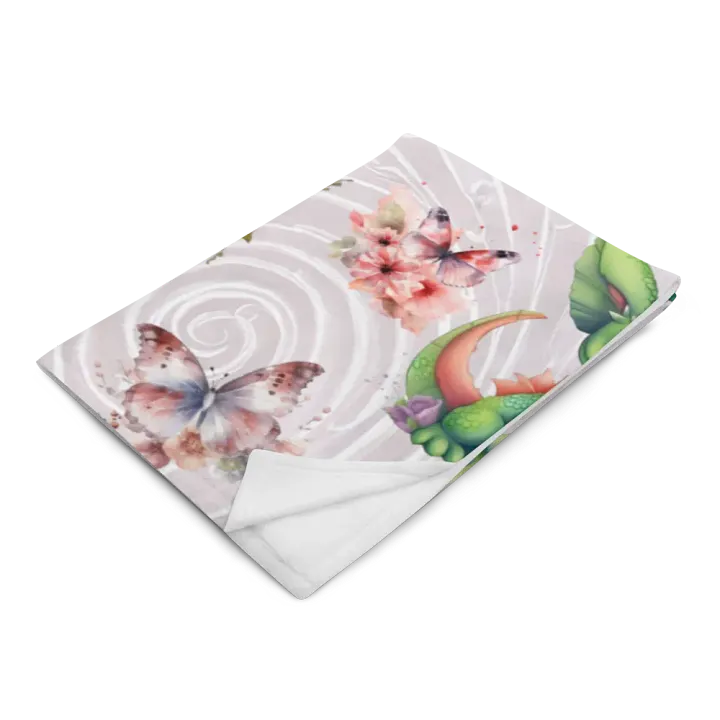 Baby Dragon Party Throw Blanket product image (14)