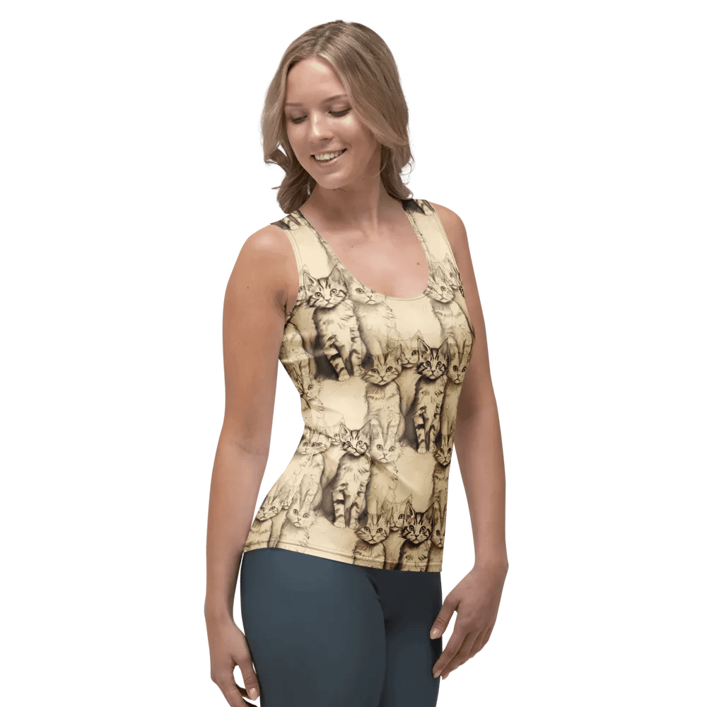 Cat Sketchbook Collection Tank Top product image (1)