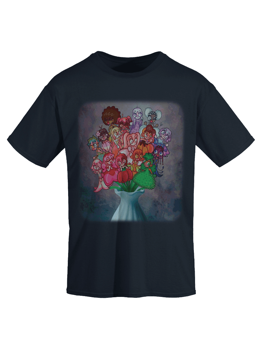 Whimsical Floral Friends T-Shirt product image (3)