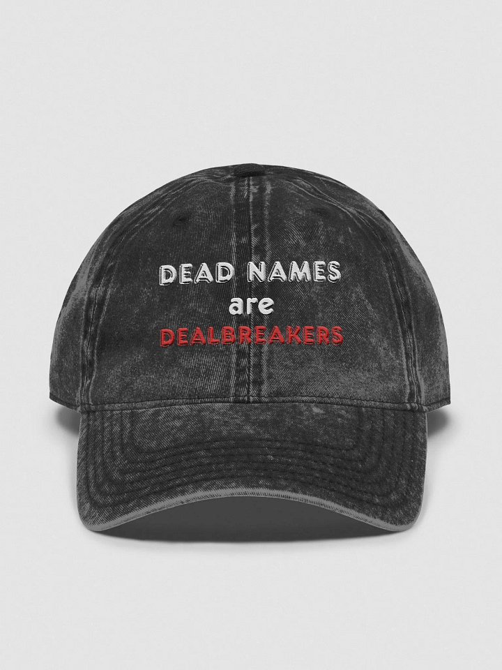 Baseball Cap: Deadnames Are Dealbreakers product image (1)