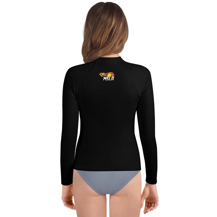 MSLA Logo Youth Rash Guard product image (2)