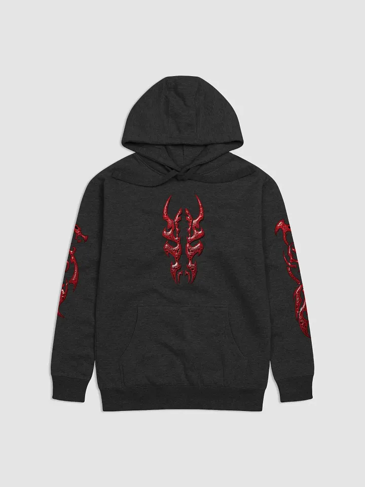 Crimson Tribal Dragon Unisex Hoodie product image (1)