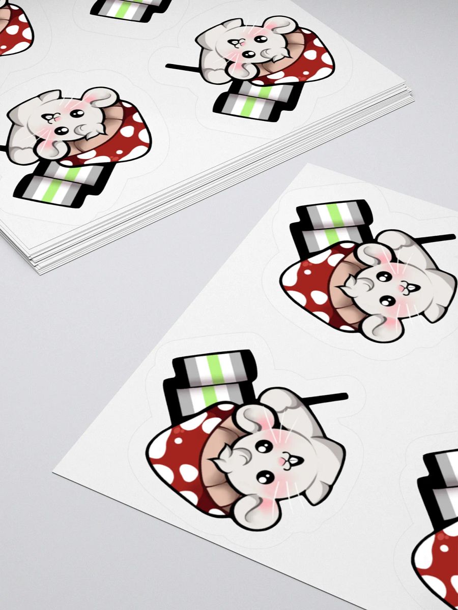 Agender Pride Flag Stickers product image (4)