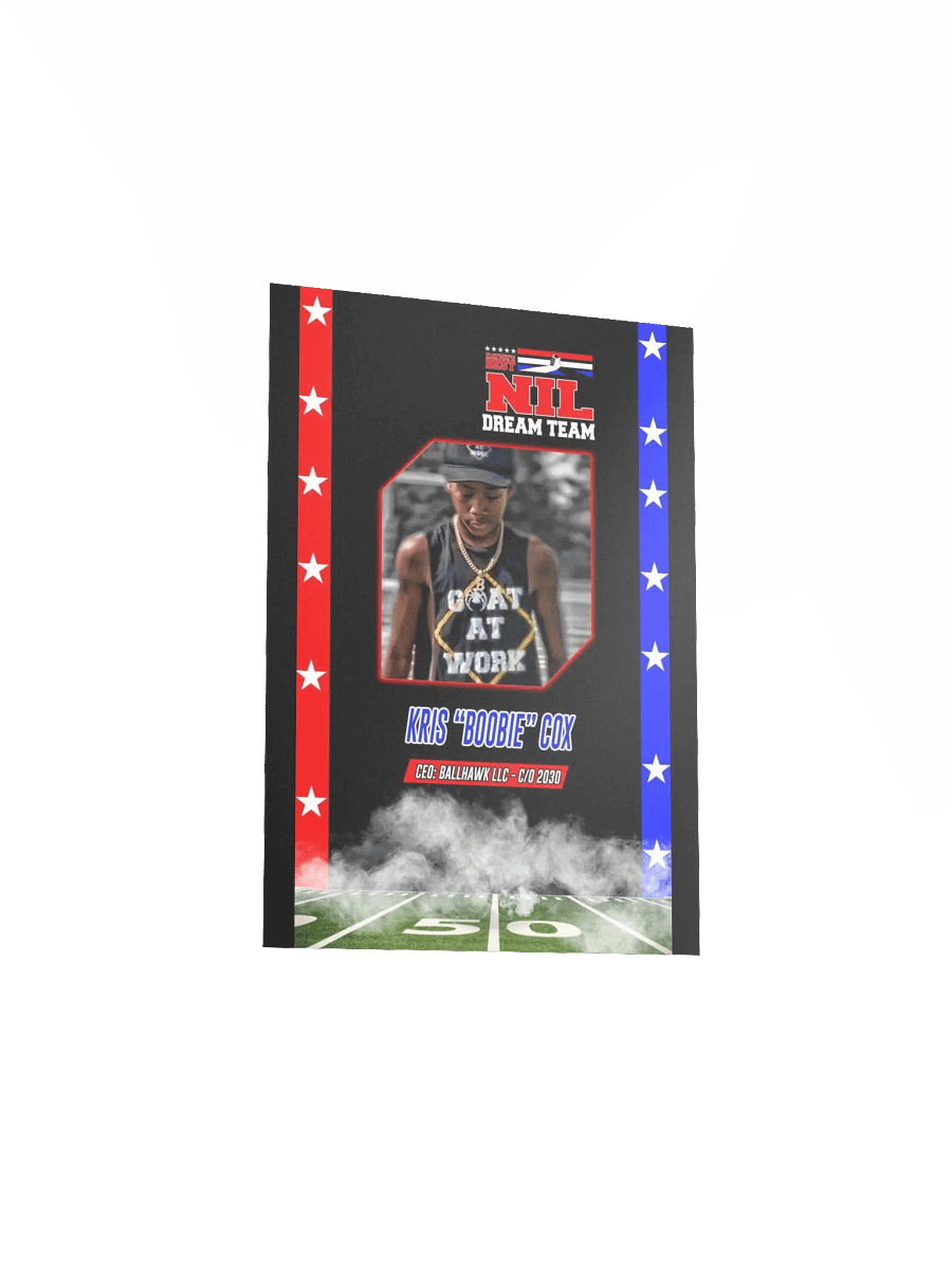 Kris “Boobie” Cox NIL Dream Team Print product image (3)