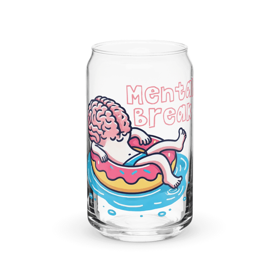 Mental Break Can Glass product image (2)