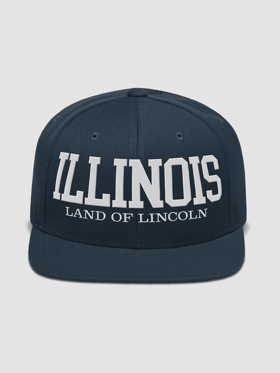 Illinois Land of Lincoln Snapback Cap product image (3)