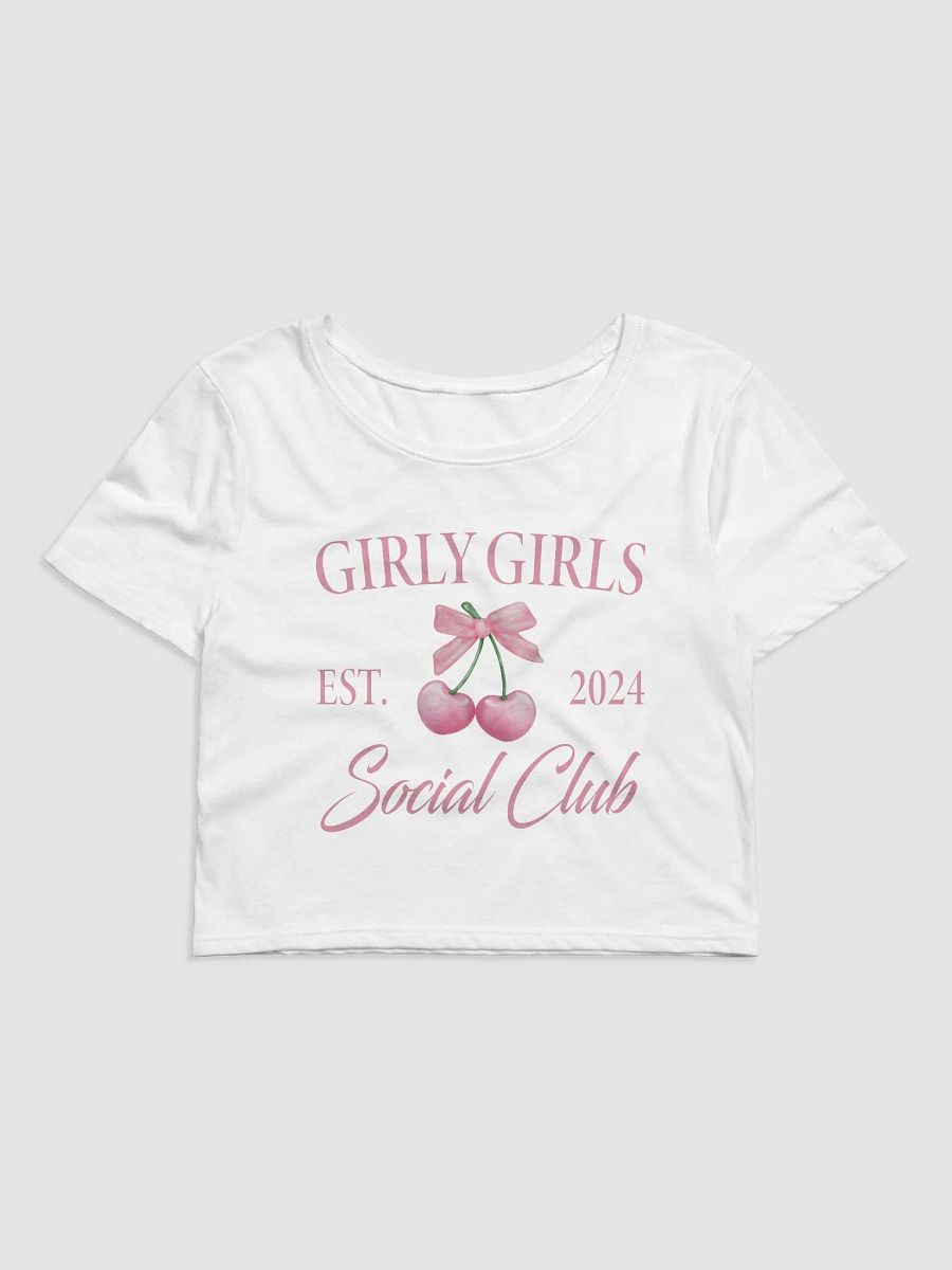 'Girly-Girls Social Club' Crop Tee product image (14)