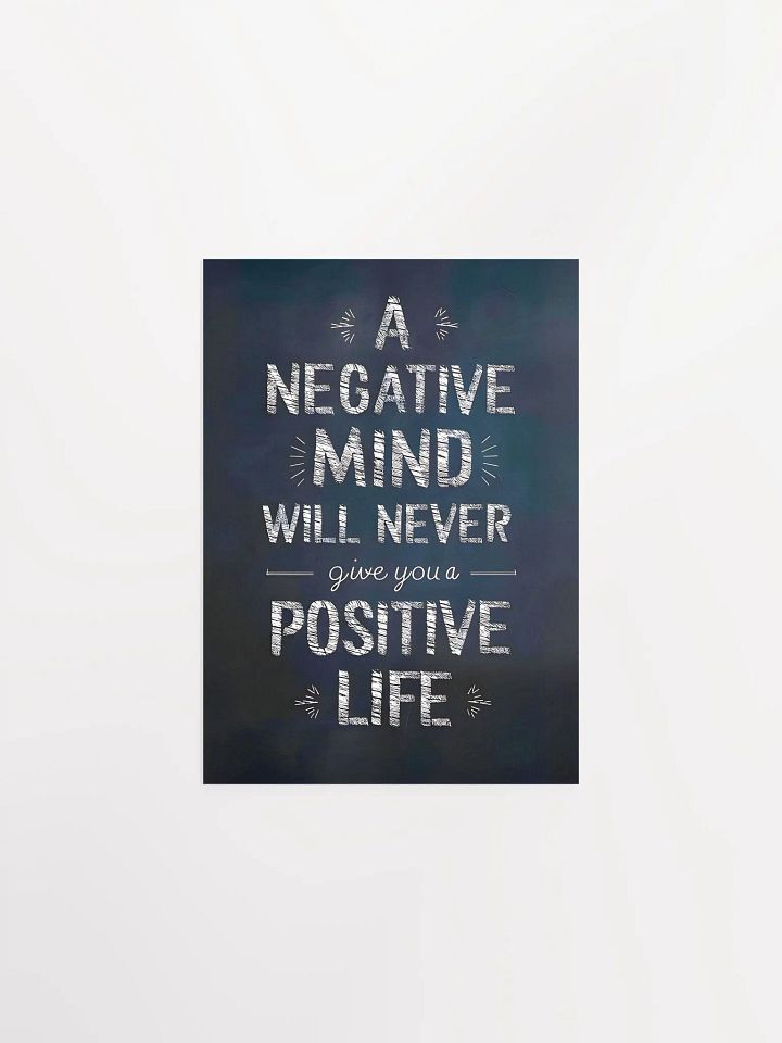 Stay Positive - Inspirational Poster product image (2)