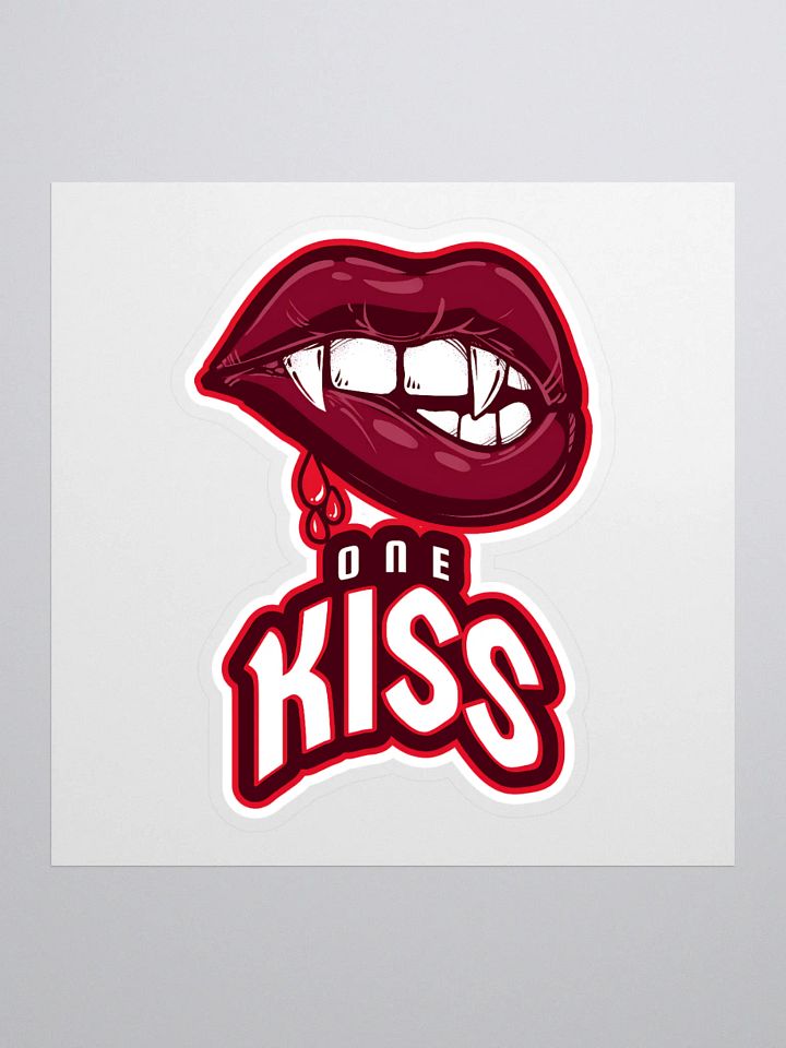 Vampiric Kiss Cut Stickers product image (1)