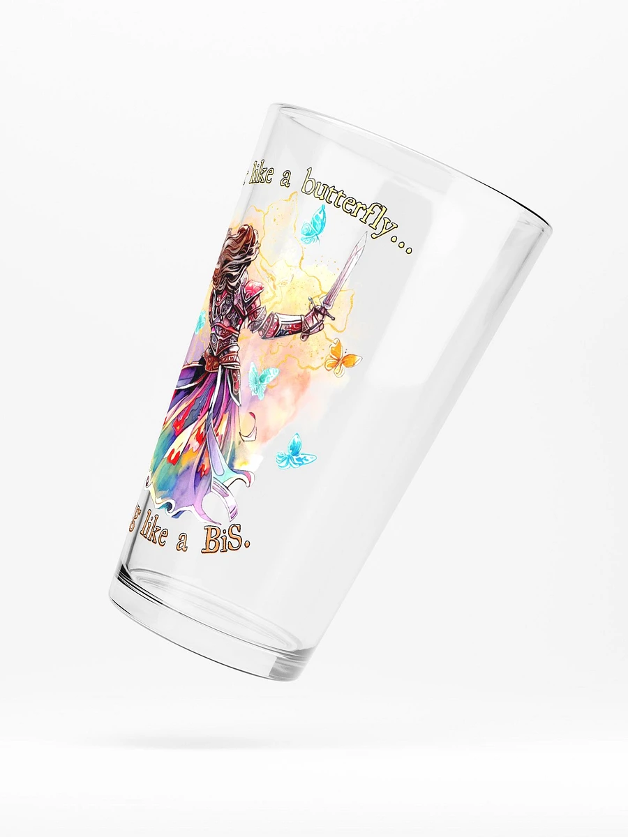 Float Like a Butterfly Pint Glass product image (5)