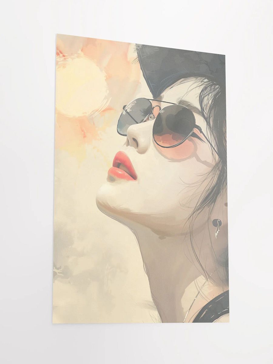 Sun-Kissed Reflections - Pop Art Poster product image (3)