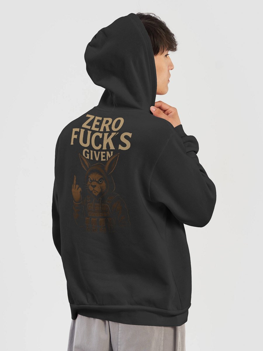 ZERO FUCKS GIVEN LAZY HOODIE product image (17)