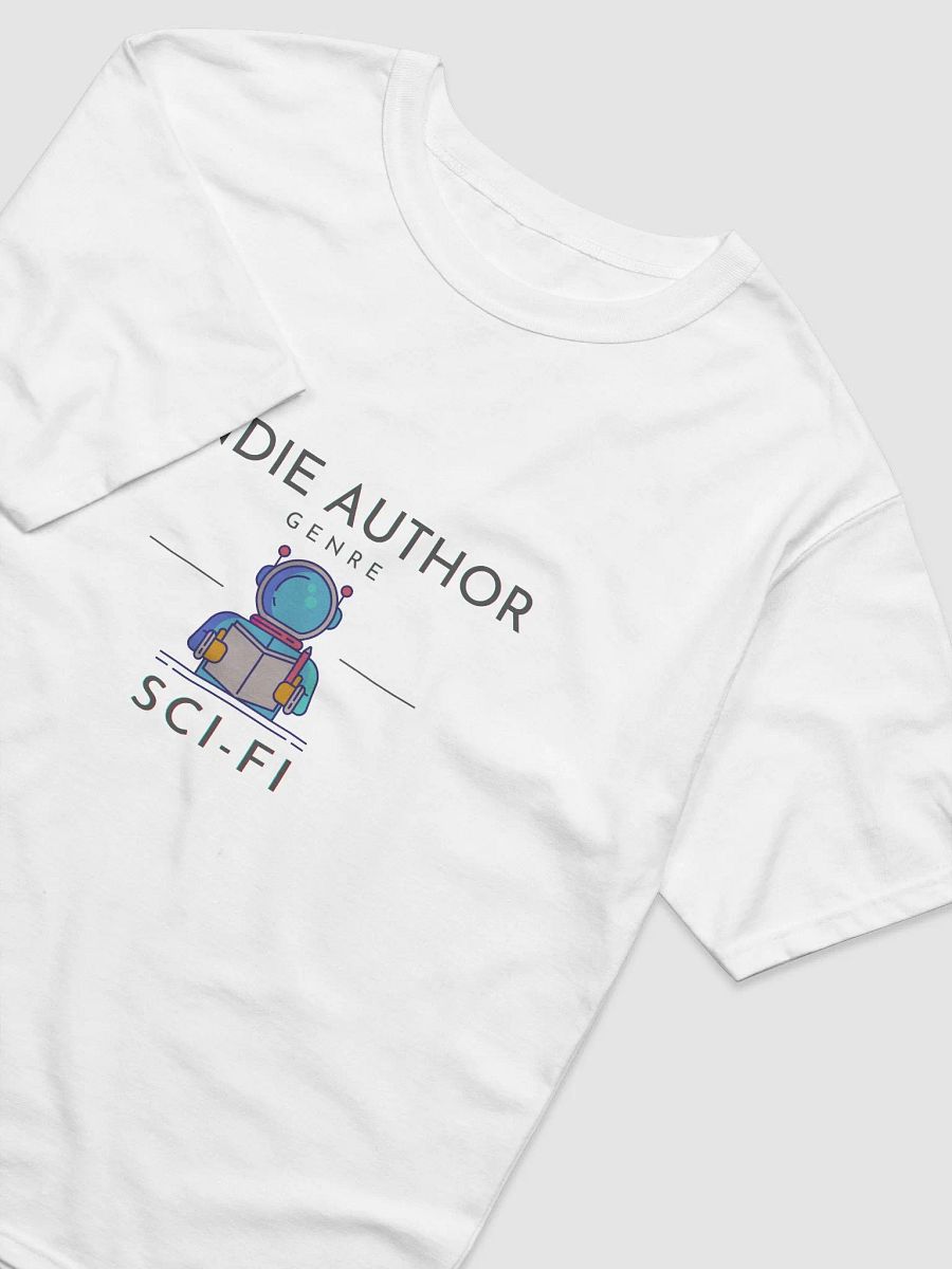 Indie Author Genre Sci-Fi Relaxed White T-shirt product image (4)
