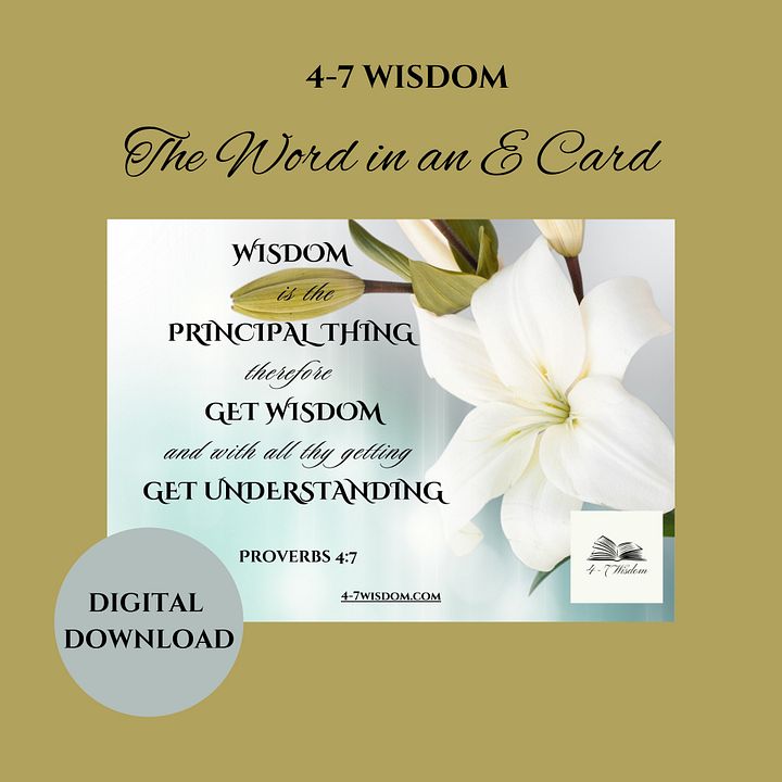 Wisdom E Card product image (1)