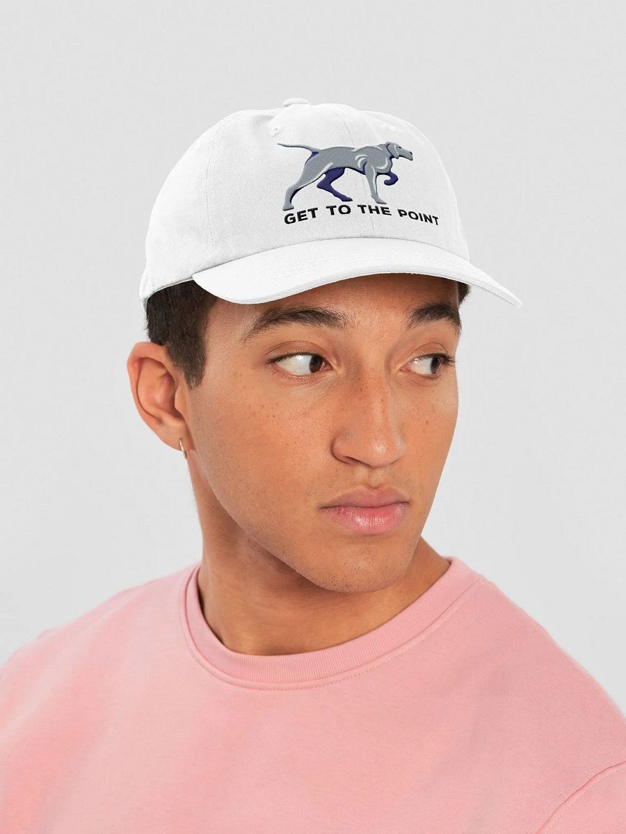 Get to the Point Classic Dad Hat(Embroidered) of a Weimaraner product image (35)