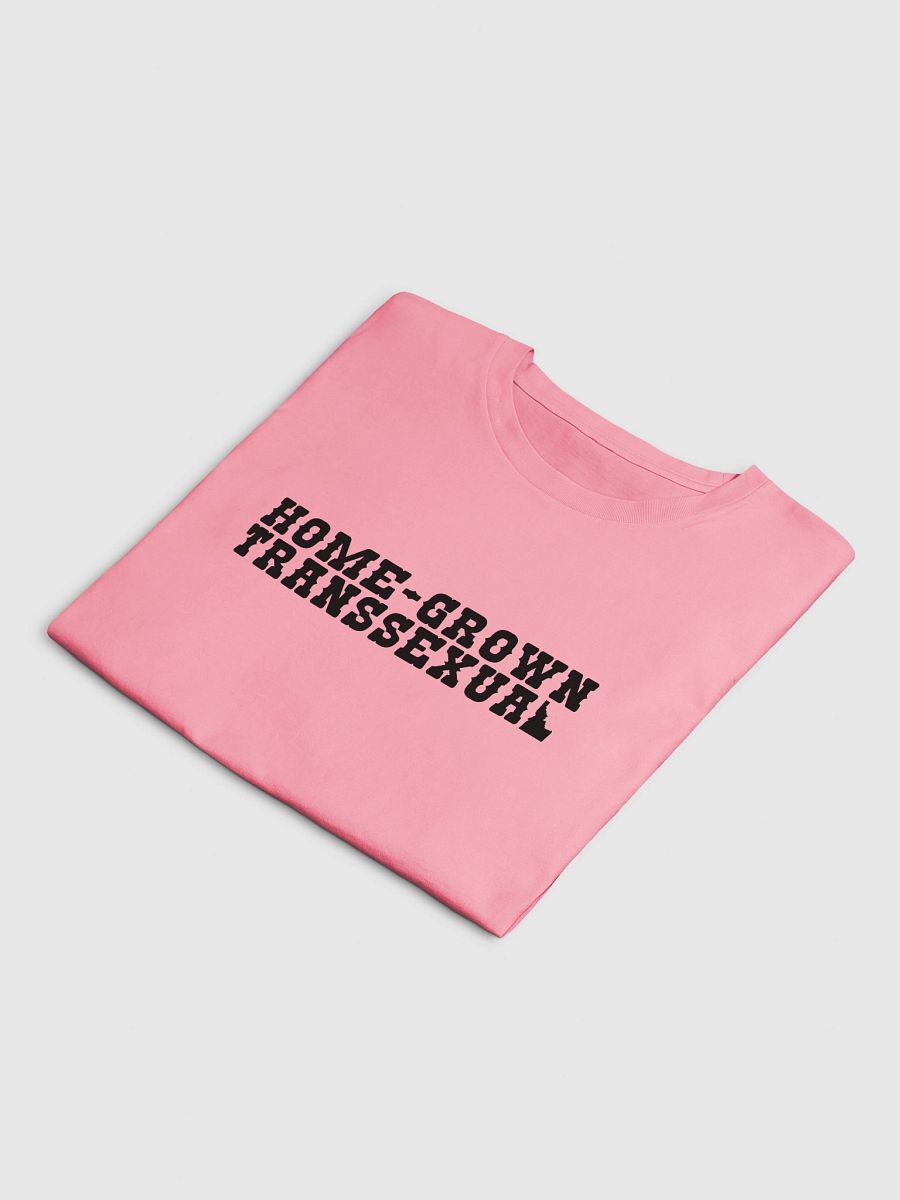 "HOME-GROWN TRANSSEXUAL" light crop top product image (3)