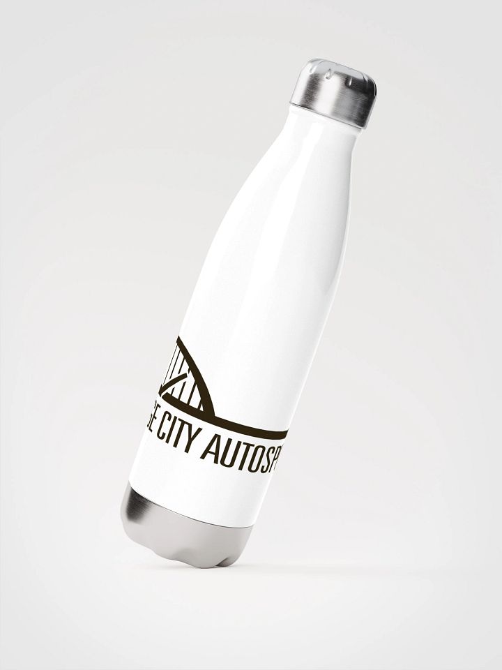 Bridge City Autosports Black Logo Stainless Steel Water Bottle product image (2)