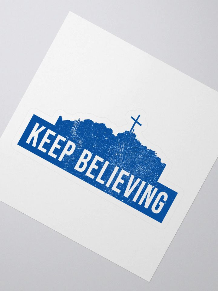 Belief in Blue Stickers product image (2)