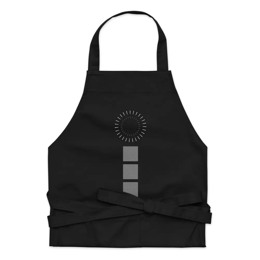 Squares and circle Organic Cotton Apron product image (6)