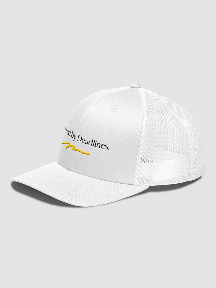 Powered by Deadlines Trucker Hat product image (6)
