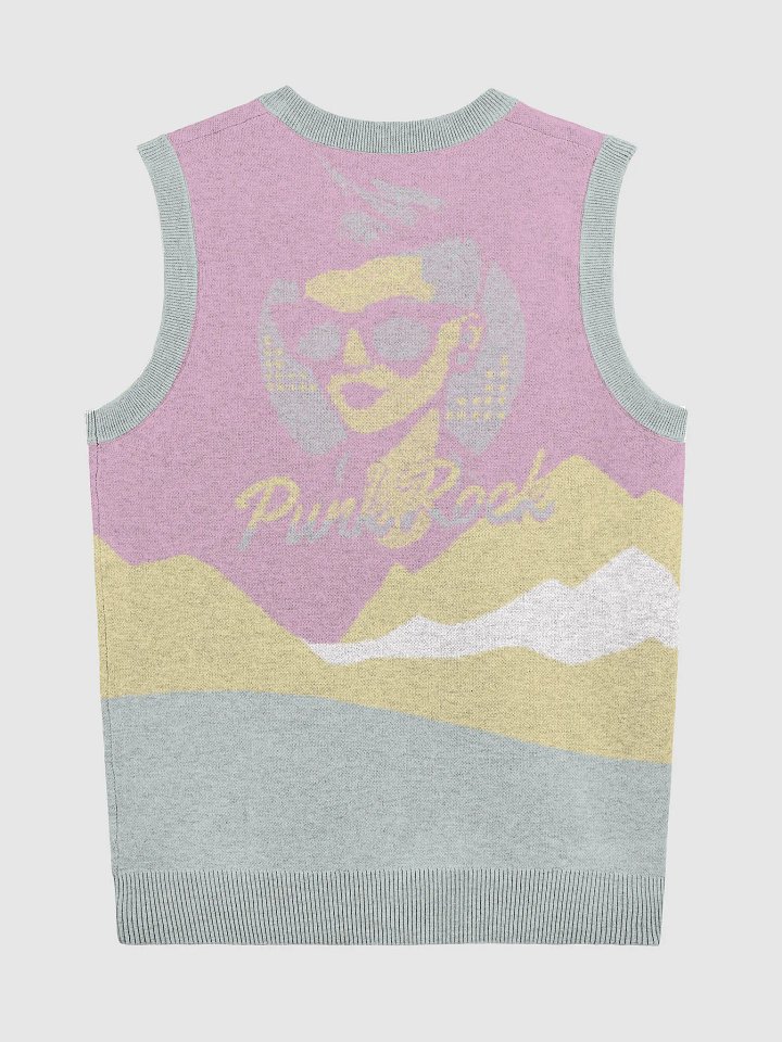 Rockstar Vibes V-Neck Vest product image (7)