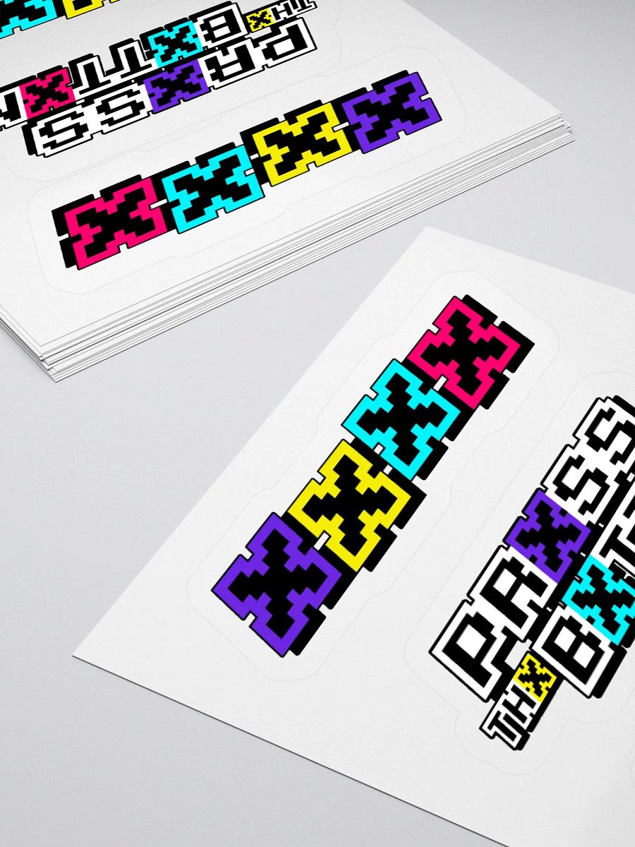 Prxss Thx Bxttxn! Sticker Set product image (4)