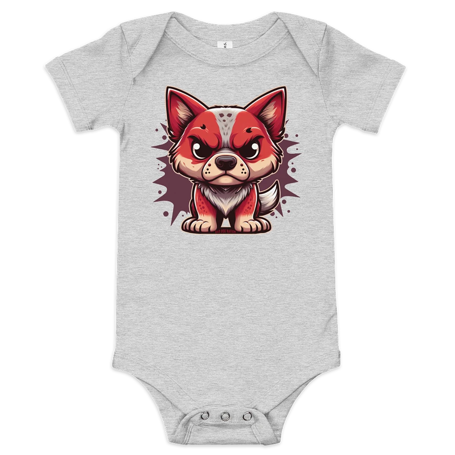Red Australian Cattle Dog Angry Pup - Baby Short Sleeve One Piece product image (1)