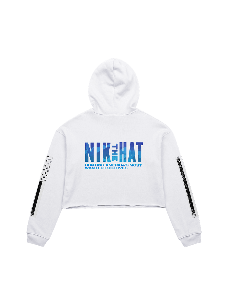 Nik The Hat | “Wanted Posters Couldn’t Handle This” Cropped Hoodie product image (2)