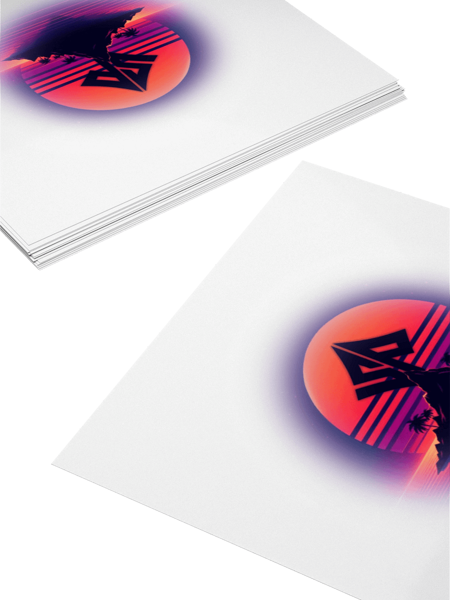 Retro Island Sticker product image (4)