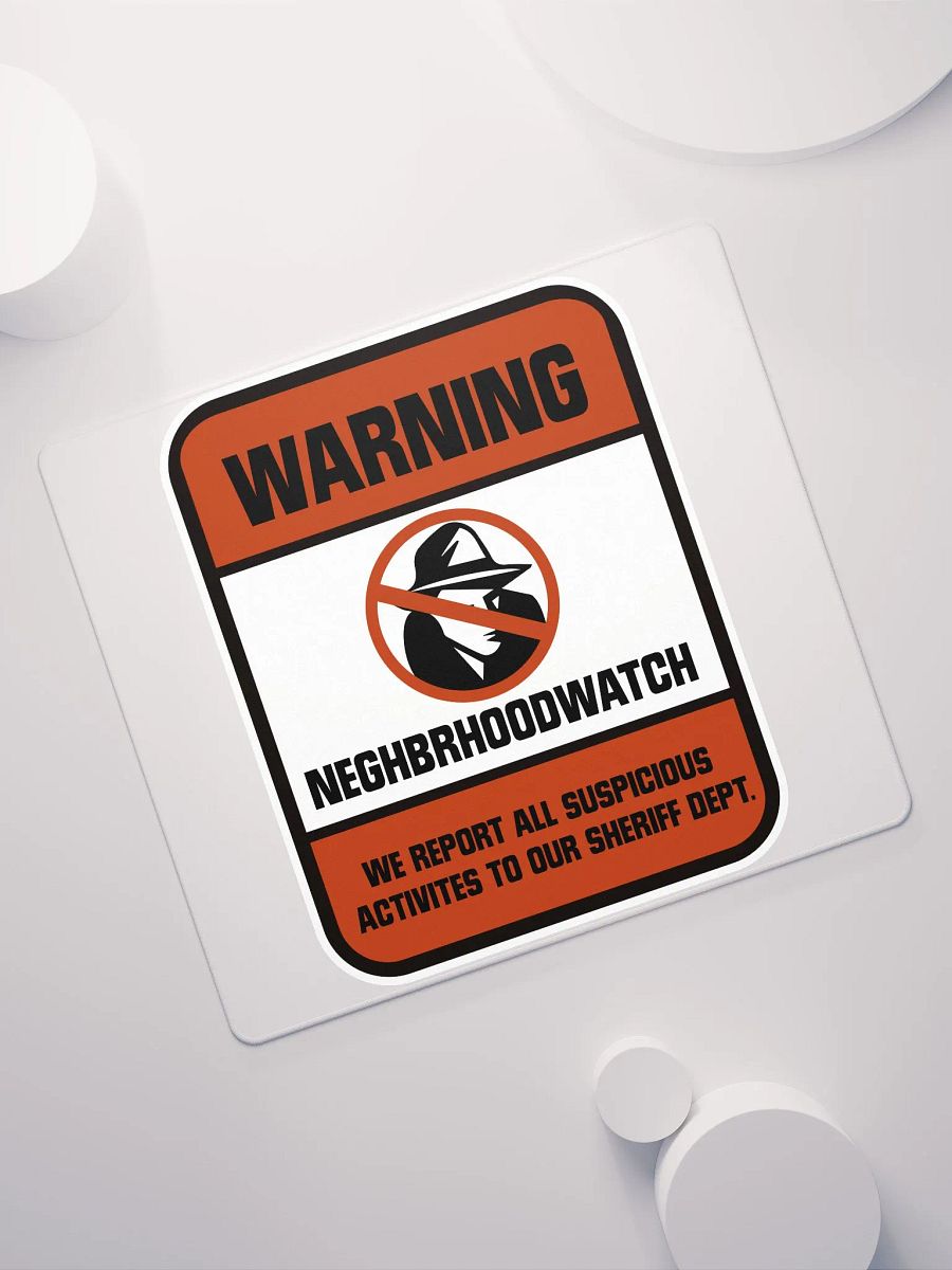 Neghbrhoodwatch Mouse pad product image (7)