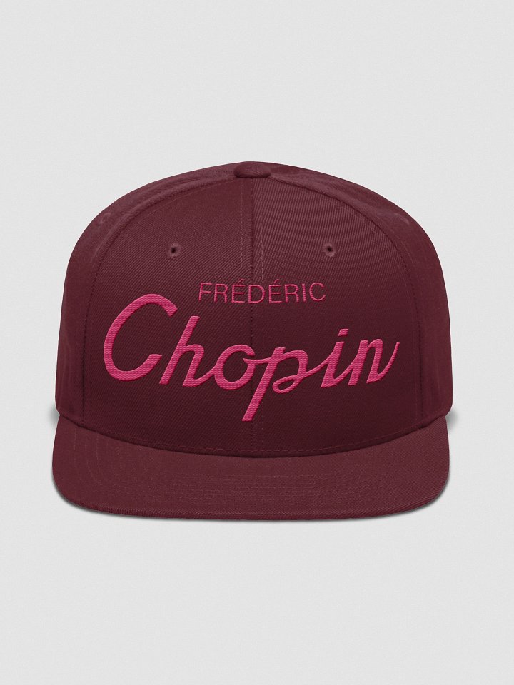 Frédéric Chopin Script Hat product image (4)