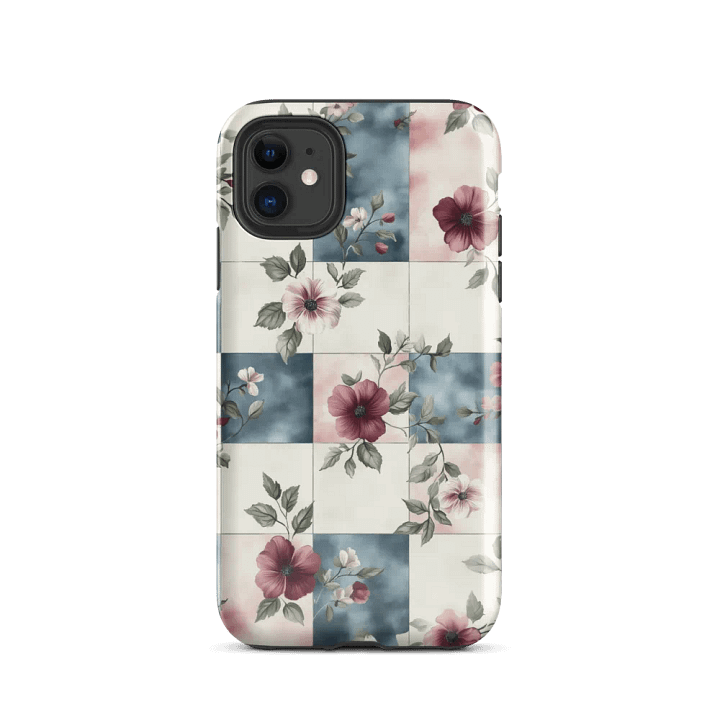 Floral Tiles - Tough Phone Case product image (2)