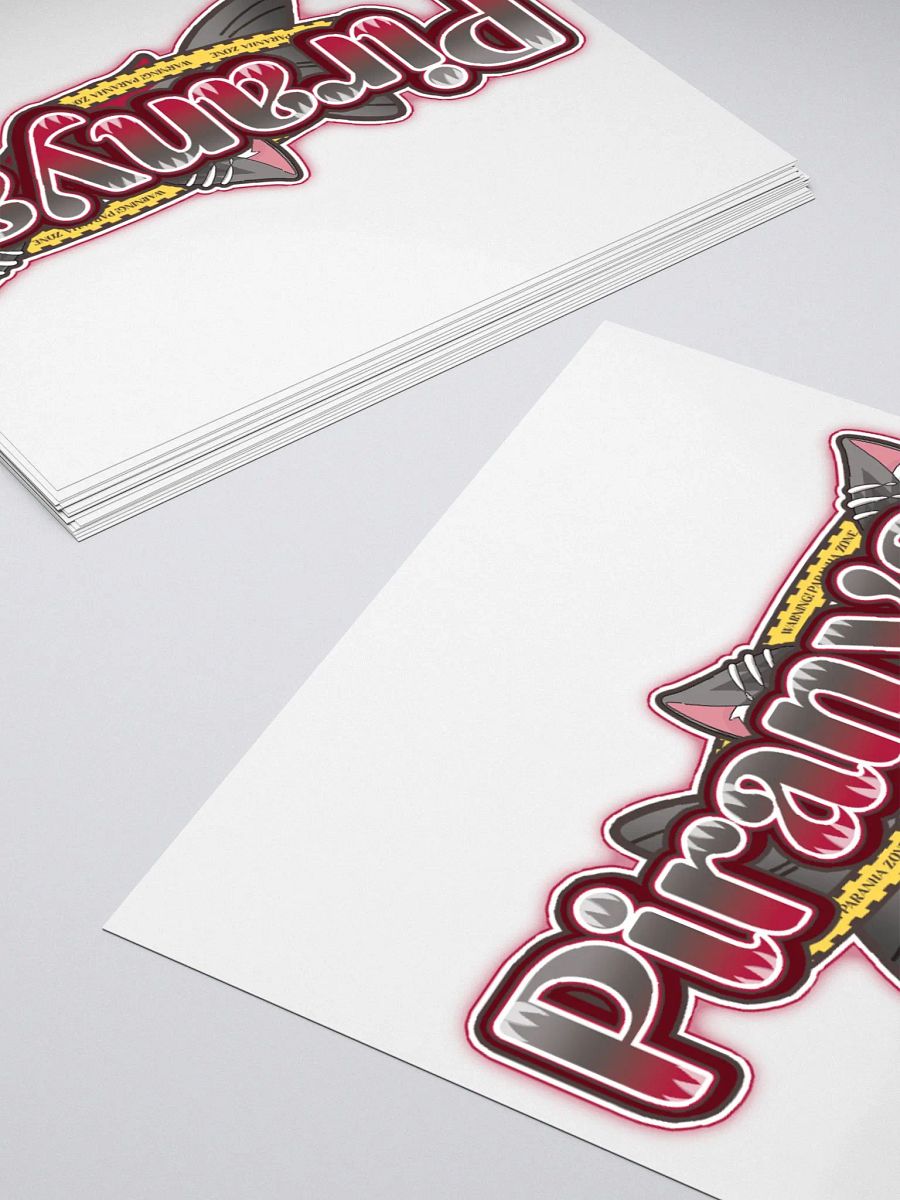 Piranya Logo Sticker product image (4)