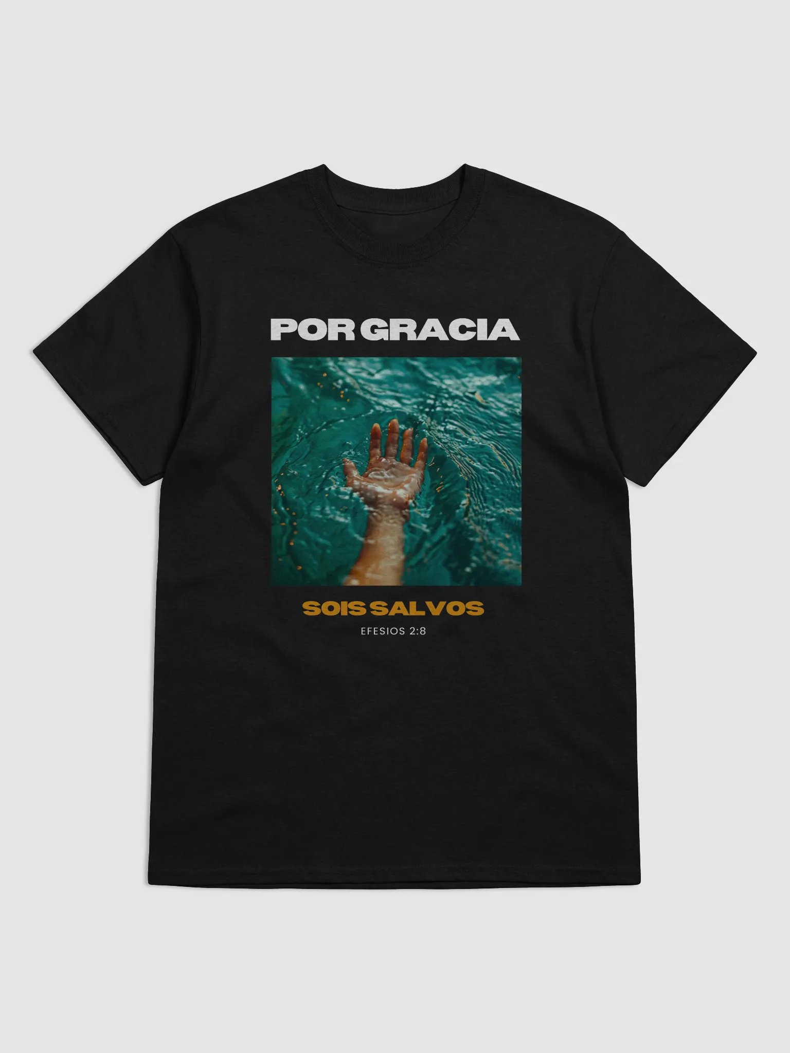 Camiseta Unisex Manga Corta | Por Gracia sois salvos product image (7)