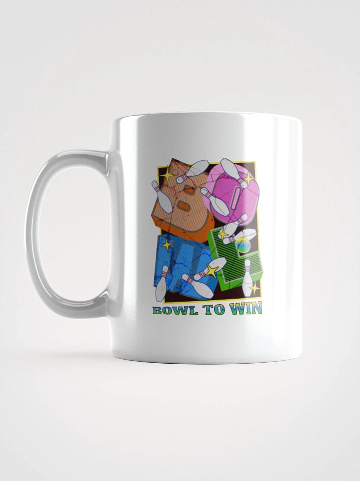 Bowl To Win Block Letter Colorful Bonanza Mug product image (1)