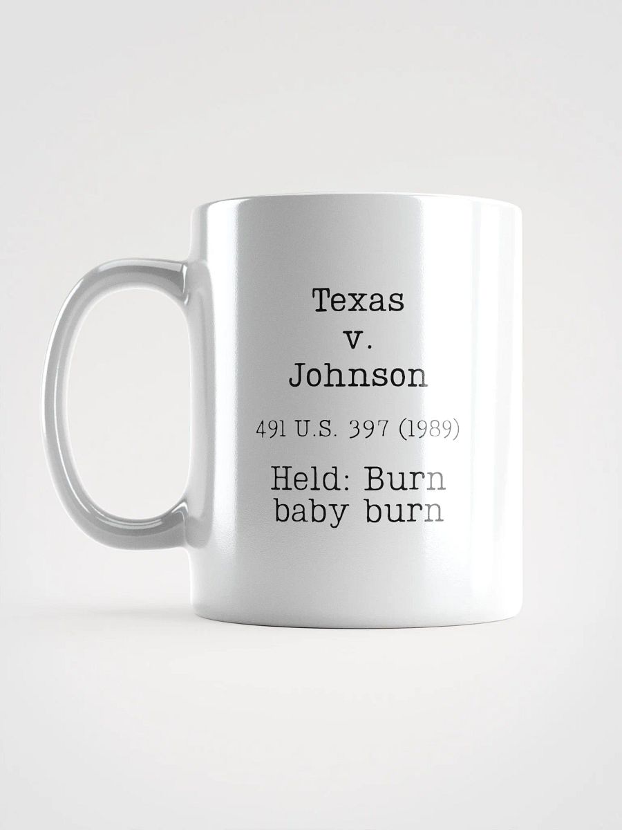 Mapp v. Ohio "Get a Warrant" Mug product image (2)