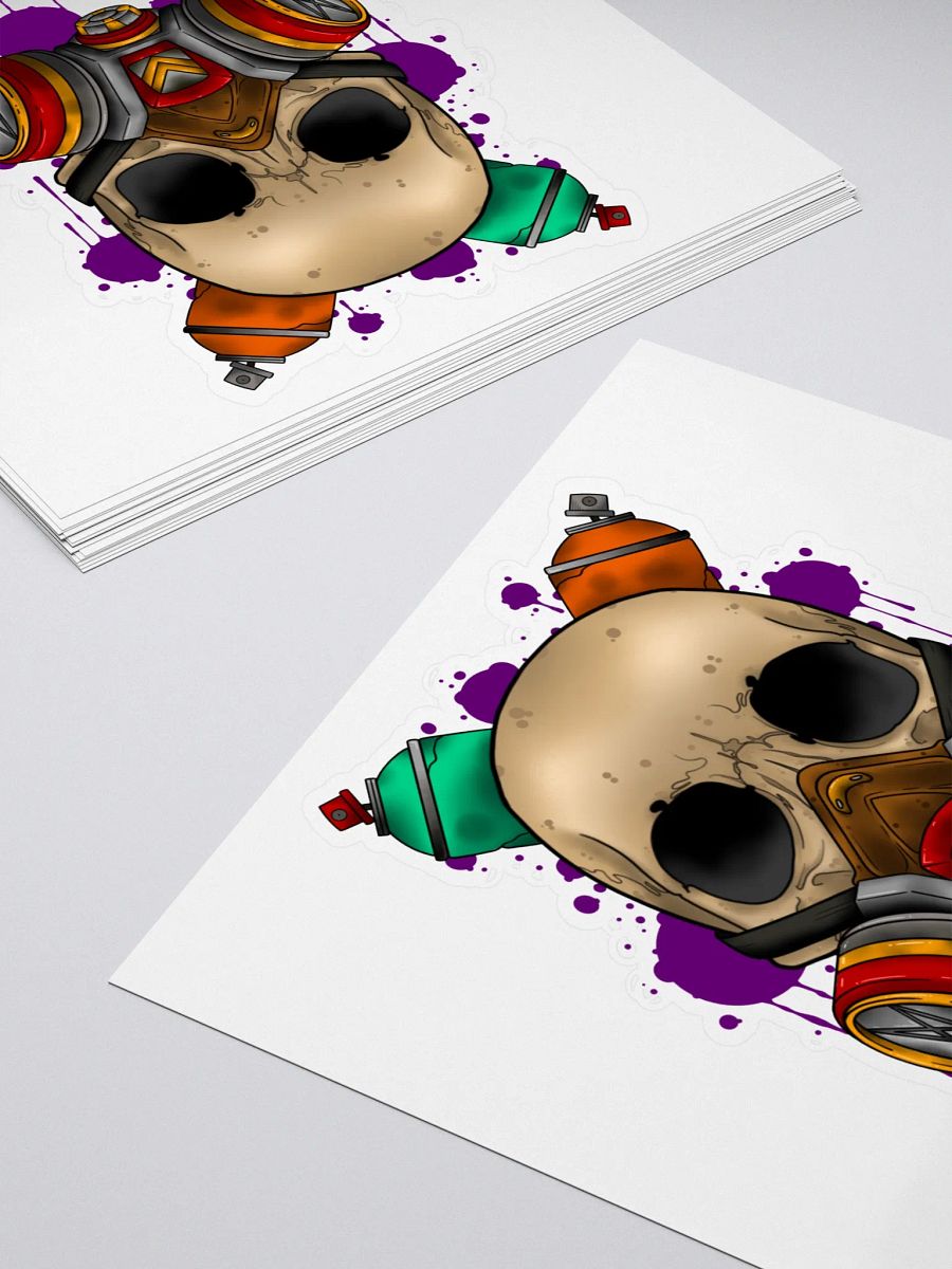 Graffiti Skull Sticker product image (4)