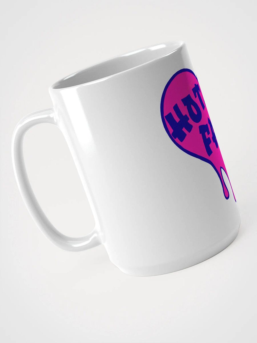 HOT BOX FAM SOLID PINK & BLUE LOGO COFFEE MUG product image (3)