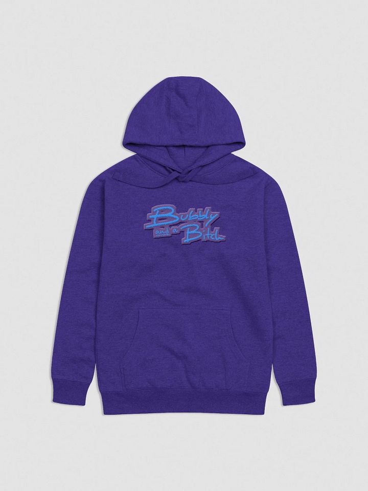 Bubbly and a B*tch (violet design) embroidered heavyweight hoodie product image (34)