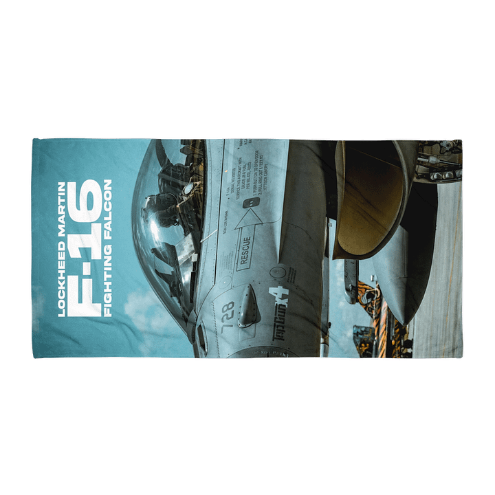 F-16 "Fighting Falcon" Beach Towel product image (2)