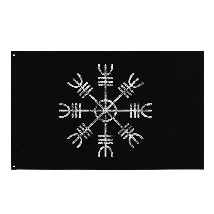 Helm of Awe Flag in Black product image (1)