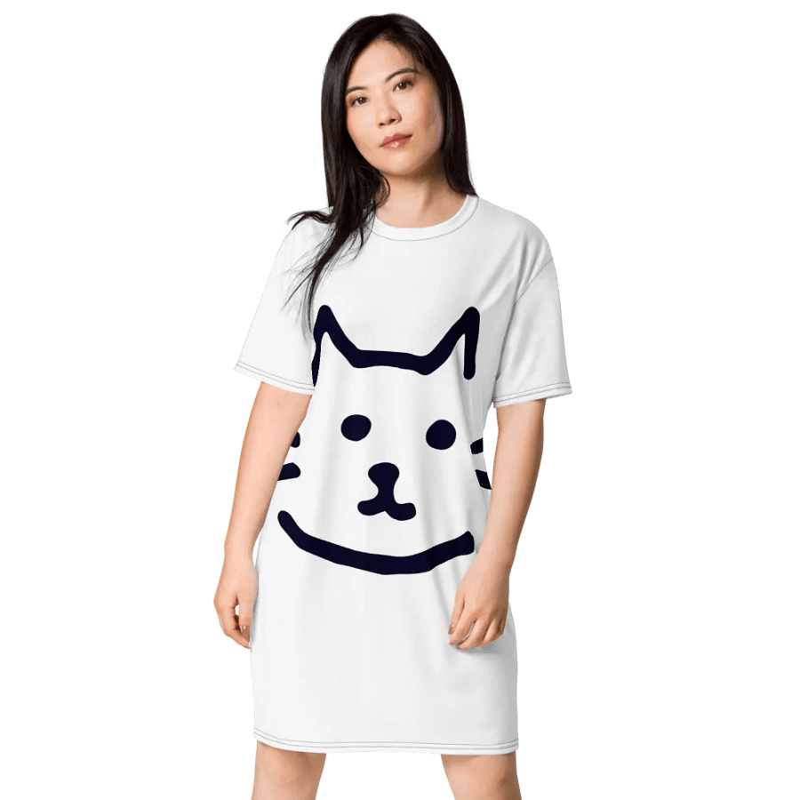 All-Over Print T-Shirt Dress product image (3)