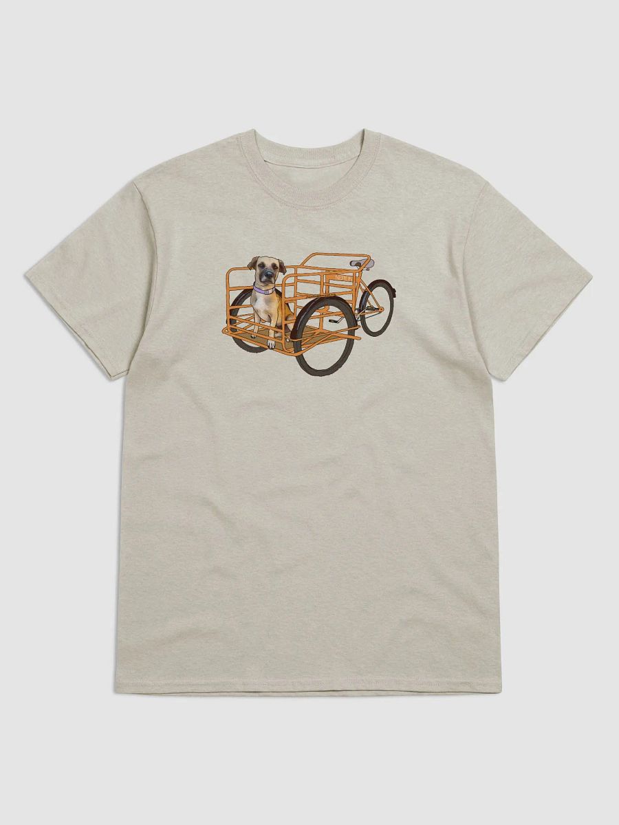 Neron on a cargo tricycle, Gildan 5000 Heavyweight T-Shirt product image (3)