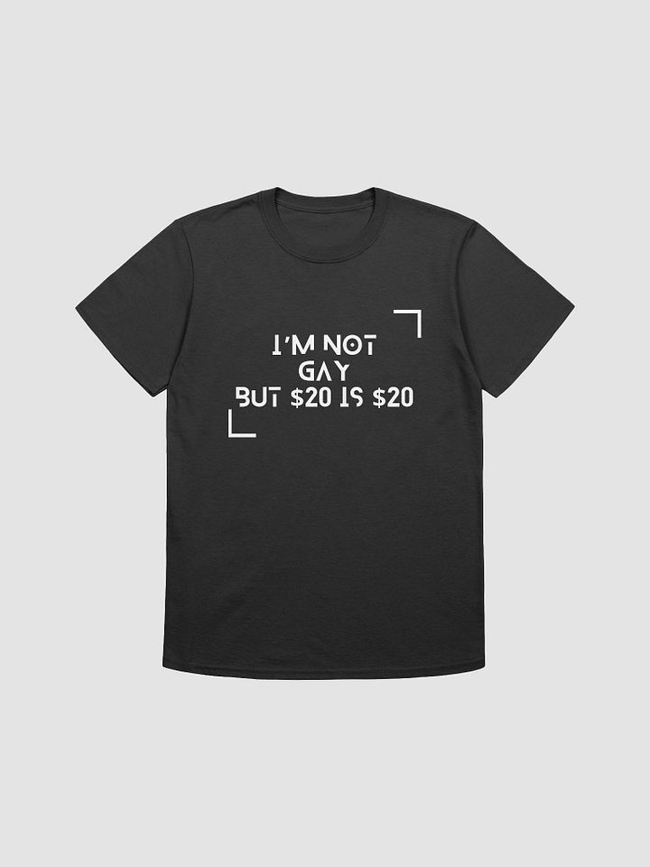 I'm Not Gay But $20 is $20 Unisex T-Shirt V8 product image (1)